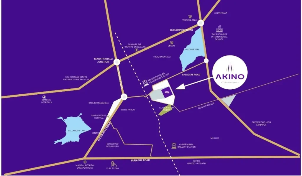 Trendsquares Akino location